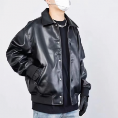 Autumn Plus Size Fashionable Mens Leather Jackets