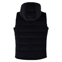 High Quality Hooded Zipper Corduroy Down Vest